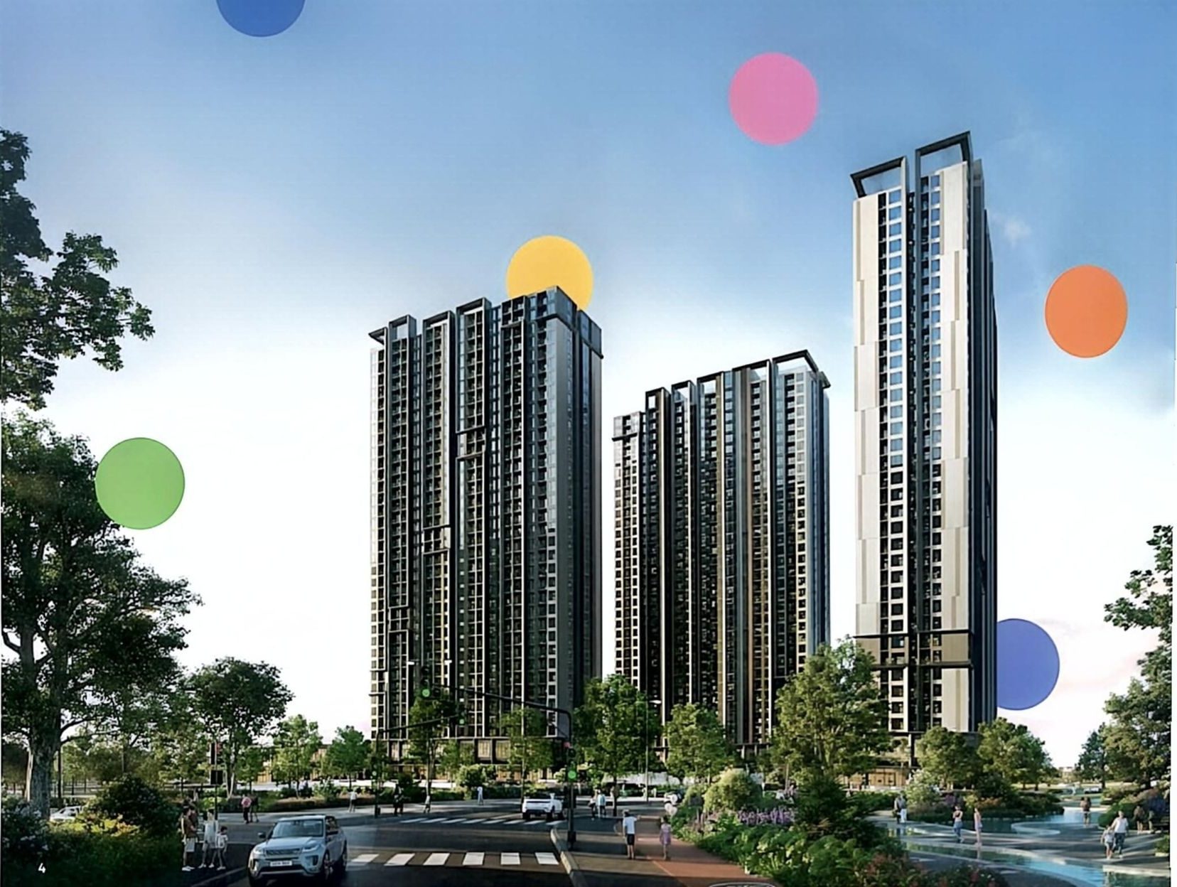 Phối cảnh tòa tháp